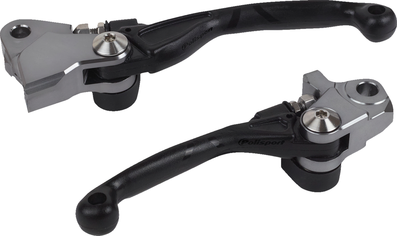 POLISPORT Pivot Unbreakable Lever Set - Black 8487200048