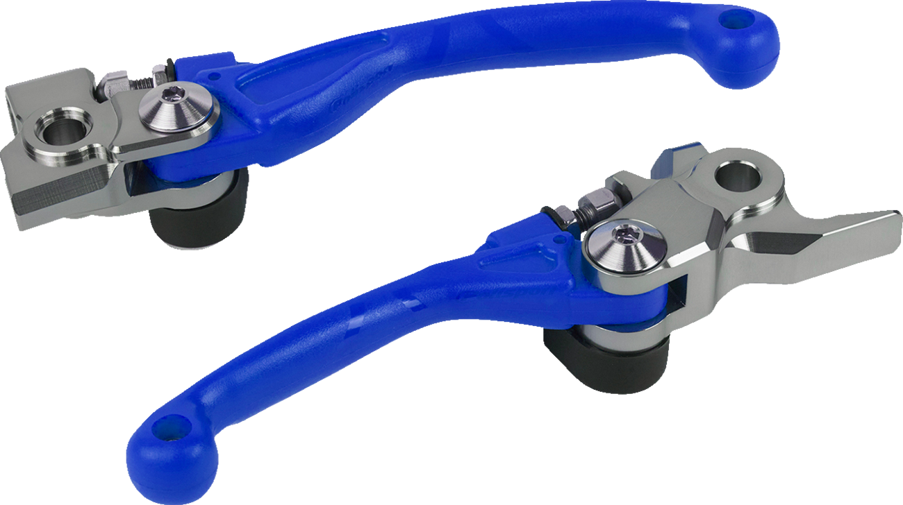 POLISPORT Pivot Unbreakable Lever Set - '98 Yamaha Blue 8487200029