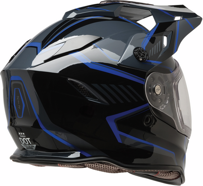 Z1R Range 2.0 Helmet - Voyager - Black/Blue - XL 0140-0366