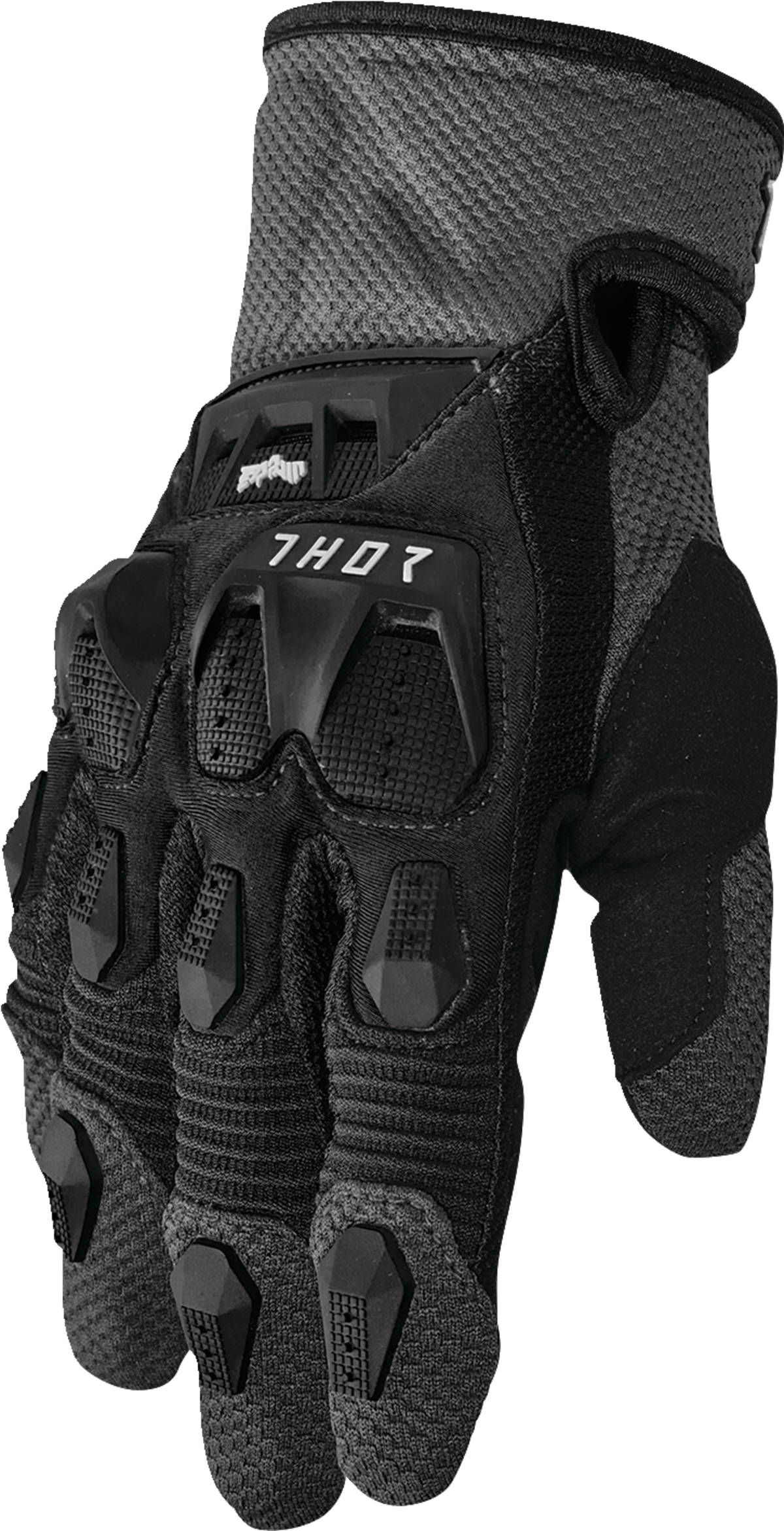 THOR Terrain Gloves - Black/Charcoal - XS 3330-8242