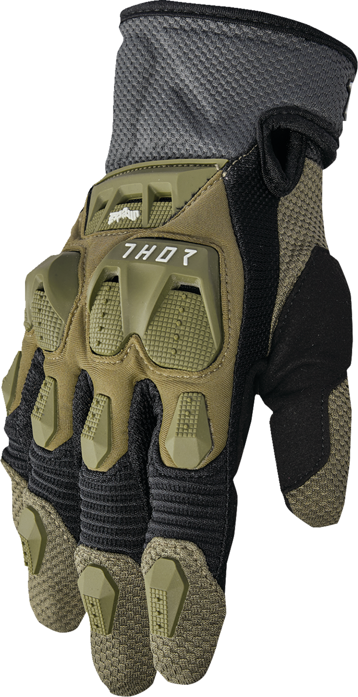 THOR Terrain Gloves - Army/Charcoal - Small 3330-8250