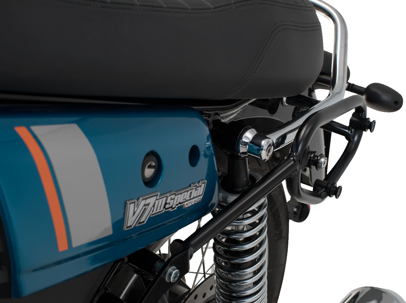 SW-MOTECH SLC Side Carrier - Left - Moto Guzzi HTA.17.595.10001