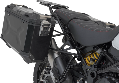SW-MOTECH PRO Side Carrier - Left/Right - Black - Ducati - DesertX KFT.22.995.30001/B