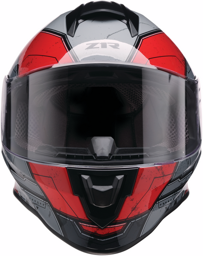 Z1R Youth Warrant 2.0 Helmet - Sentinel - Black/Red - Small 0102-0289