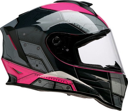 Z1R Youth Warrant 2.0 Helmet - Sentinel - Black/Pink - Large 0102-0297