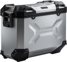 SW-MOTECH TRAX ADV Hard Case - 37 Liter - Silver - Left ALK.00.733.11000L/S