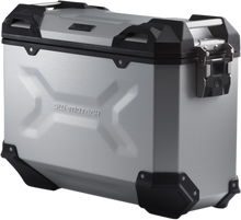 SW-MOTECH TRAX ADV Hard Case - 37 Liter - Silver - Right ALK.00.733.11000R/S