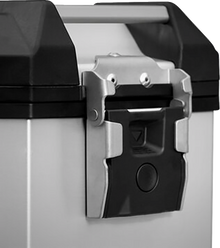 SW-MOTECH TRAX ADV Hard Case - 45 Liter - Silver - Left ALK.00.733.10000L/S