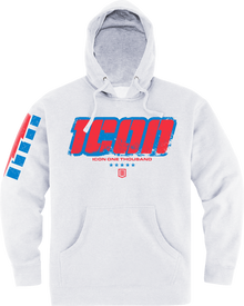 ICON Intercept 84™ Hoodie - White - Small 3050-6937