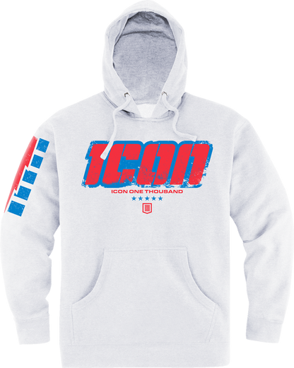 ICON Intercept 84™ Hoodie - White - 2XL 3050-6942