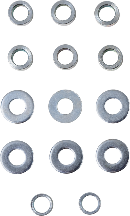 UFO Fork Tube Protectors - White KA04763#280