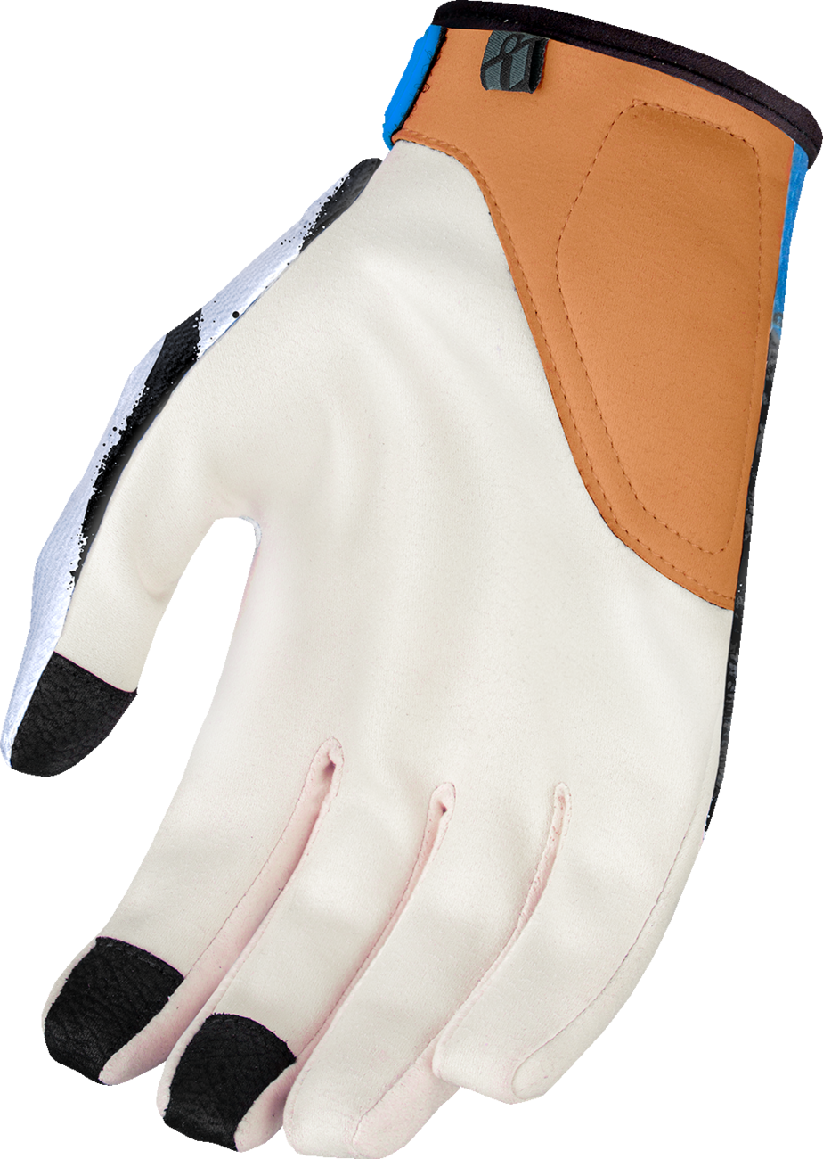 ICON Hooligan™ Rad Dawn Gloves - White - 2XL 3301-4855