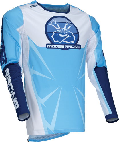 MOOSE OFFROAD Agroid Jersey - Blue/White - XL 2910-8134