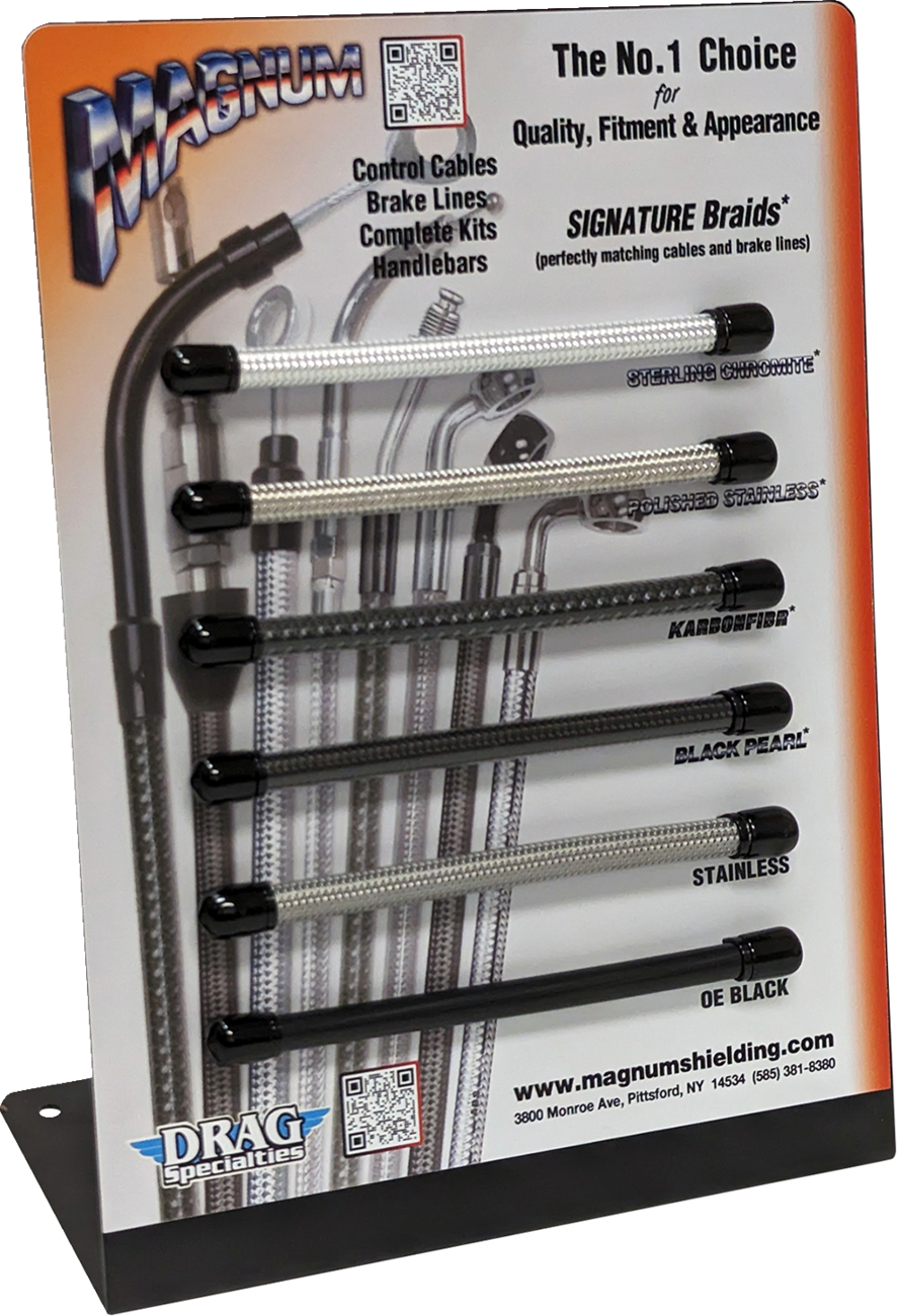 MAGNUM SHIELDING DISPLAY MAGNUM SHIELDING BRAIDS MAGPOP-01