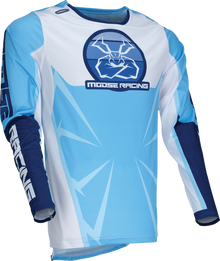MOOSE OFFROAD Agroid Jersey - Blue/White - 2XL 2910-8135