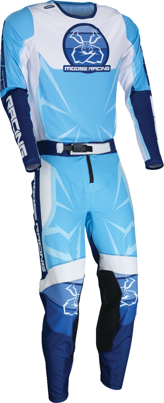 MOOSE OFFROAD Agroid Jersey - Blue/White - XL 2910-8134