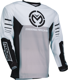 MOOSE OFFROAD Qualifier® Jersey - Black/White - 2XL 2910-8155