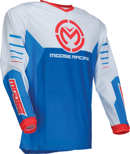 MOOSE OFFROAD Qualifier® Jersey - Red/White/Blue - 3XL 2910-8180