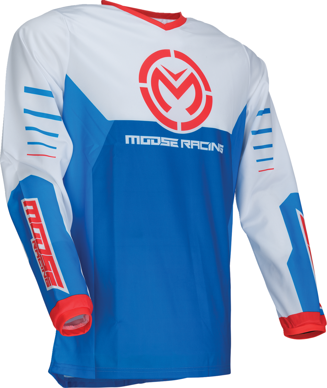 MOOSE OFFROAD Qualifier® Jersey - Red/White/Blue - 2XL 2910-8179