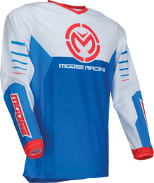 MOOSE OFFROAD Qualifier® Jersey - Red/White/Blue - 5XL 2910-8182