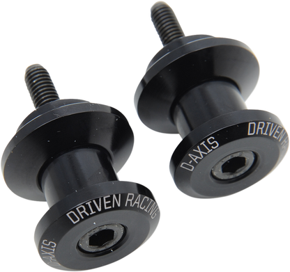 DRIVEN RACING D-Axis Spools - 6 mm - Black DXS-6 BK