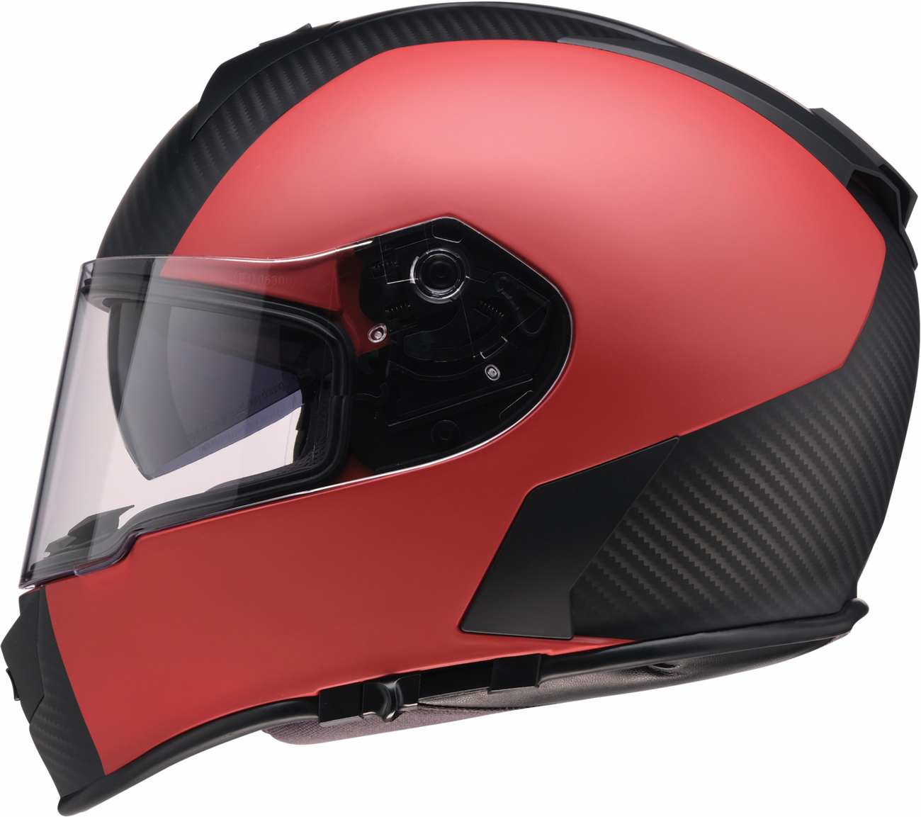 Z1R Warrant Helmet - Carbon - Red - XL 0101-17430