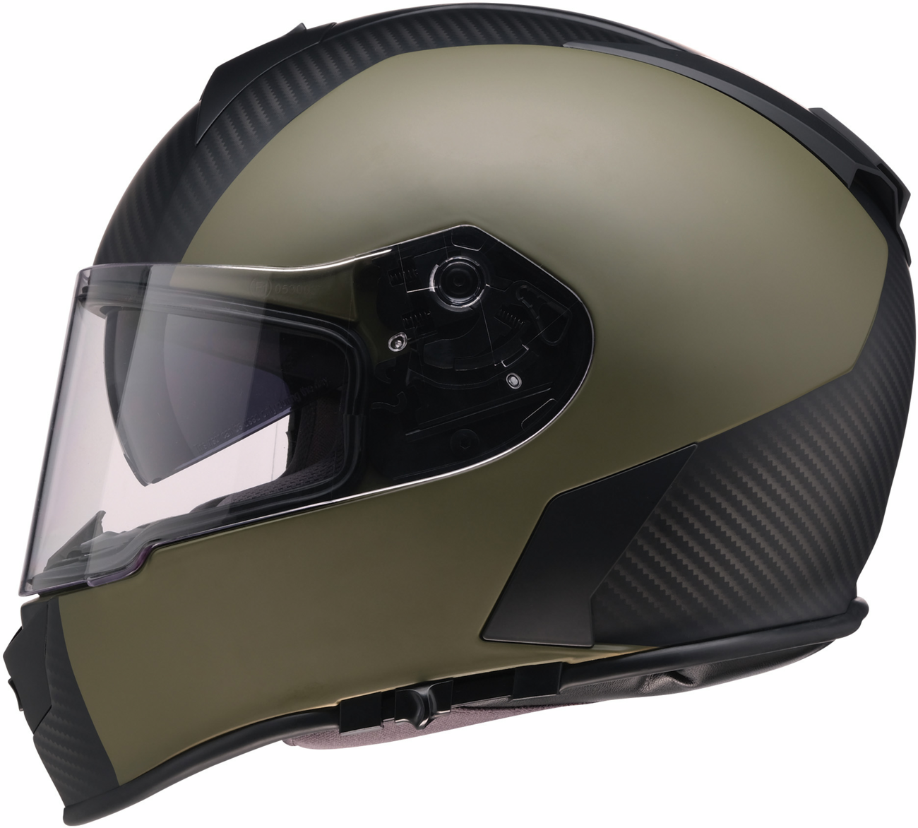 Z1R Warrant Helmet - Carbon - Green - XL 0101-17436