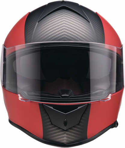 Z1R Warrant Helmet - Carbon - Red - XS 0101-17426