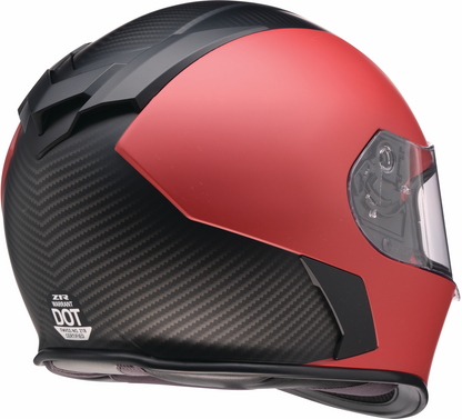 Z1R Warrant Helmet - Carbon - Red - XL 0101-17430