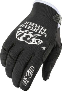 Moto Flex Gloves Golden State Black/White Sm