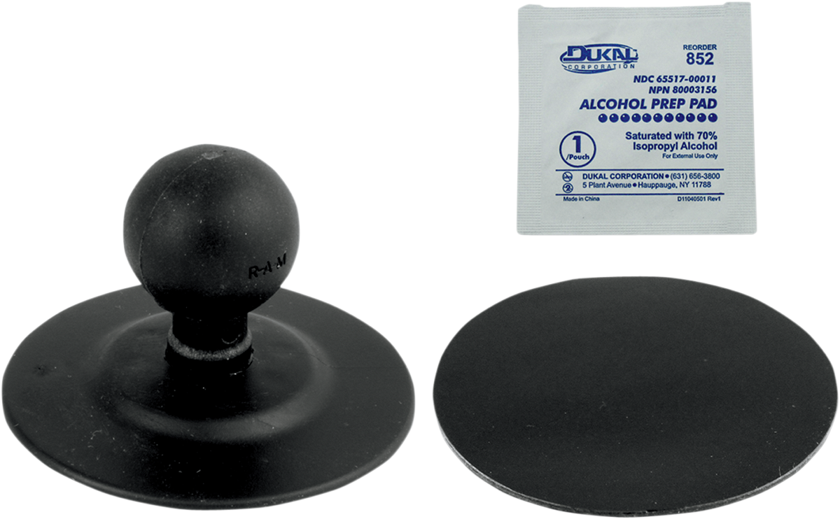 RAM MOUNTS Universal Ball Mount - Adhesive Base RAP-B-378