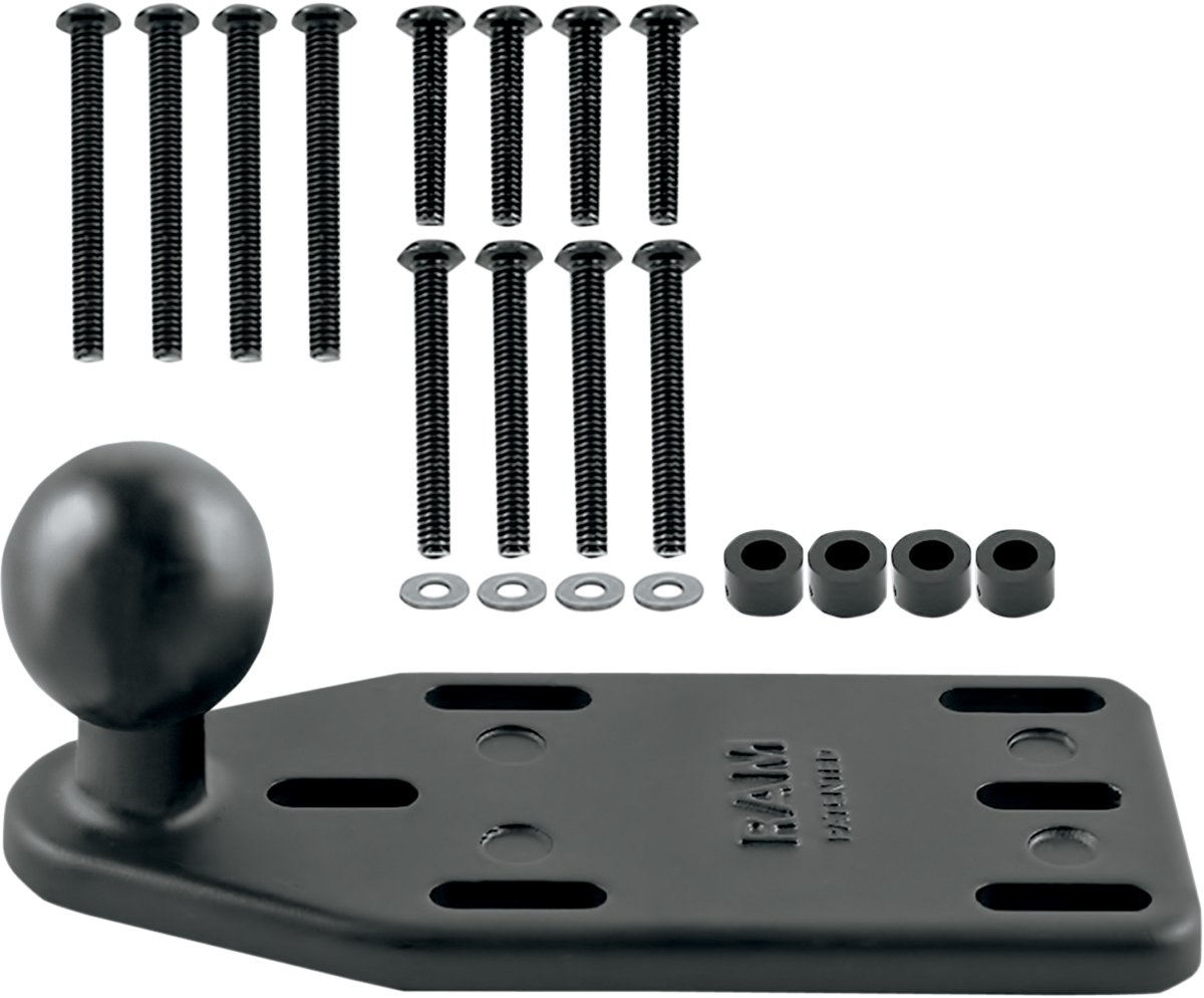 RAM MOUNTS Brake/Clutch Reservoir Cover Mount Base with 1" Ball - Diamond RAM-B-346