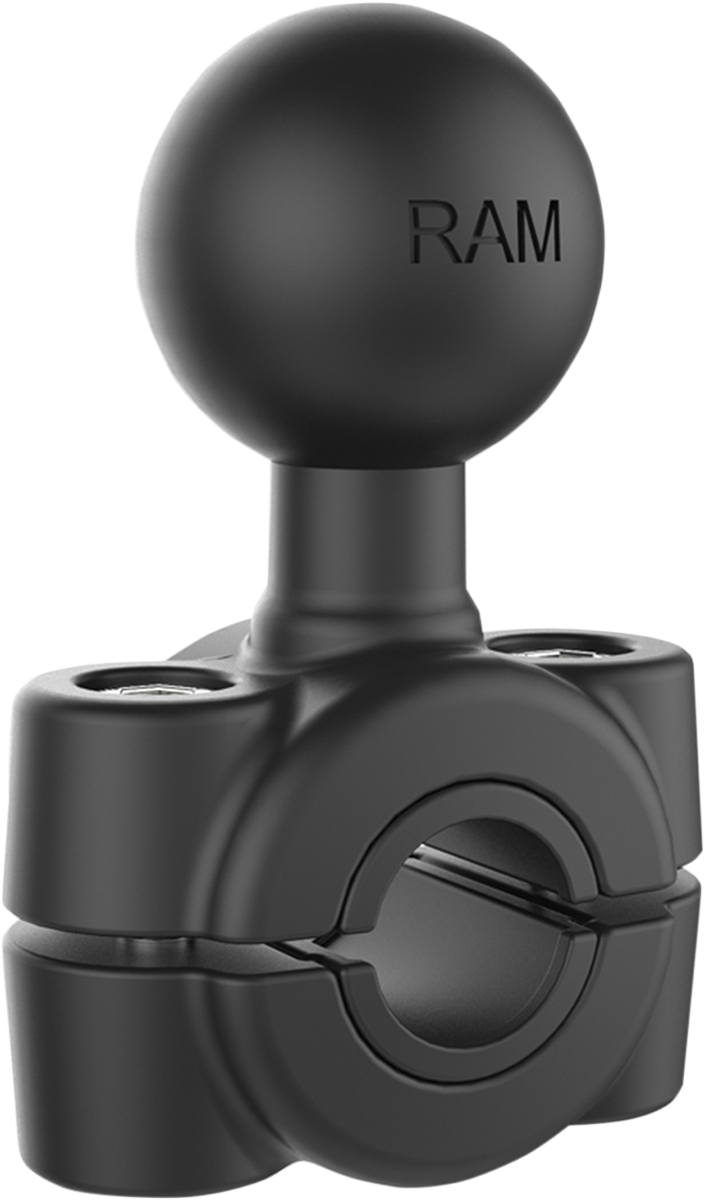 RAM MOUNTS Torque™ Handlebar/Rail Mount Base with 1" Ball - 3/8"-5/8" RAMB408-37-62U