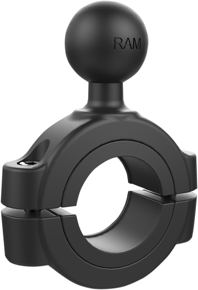 RAM MOUNTS Torque™ Handlebar/Rail Mount Base with 1" Ball - 1-1/8"-1-1/2" RAMB408-112-15U