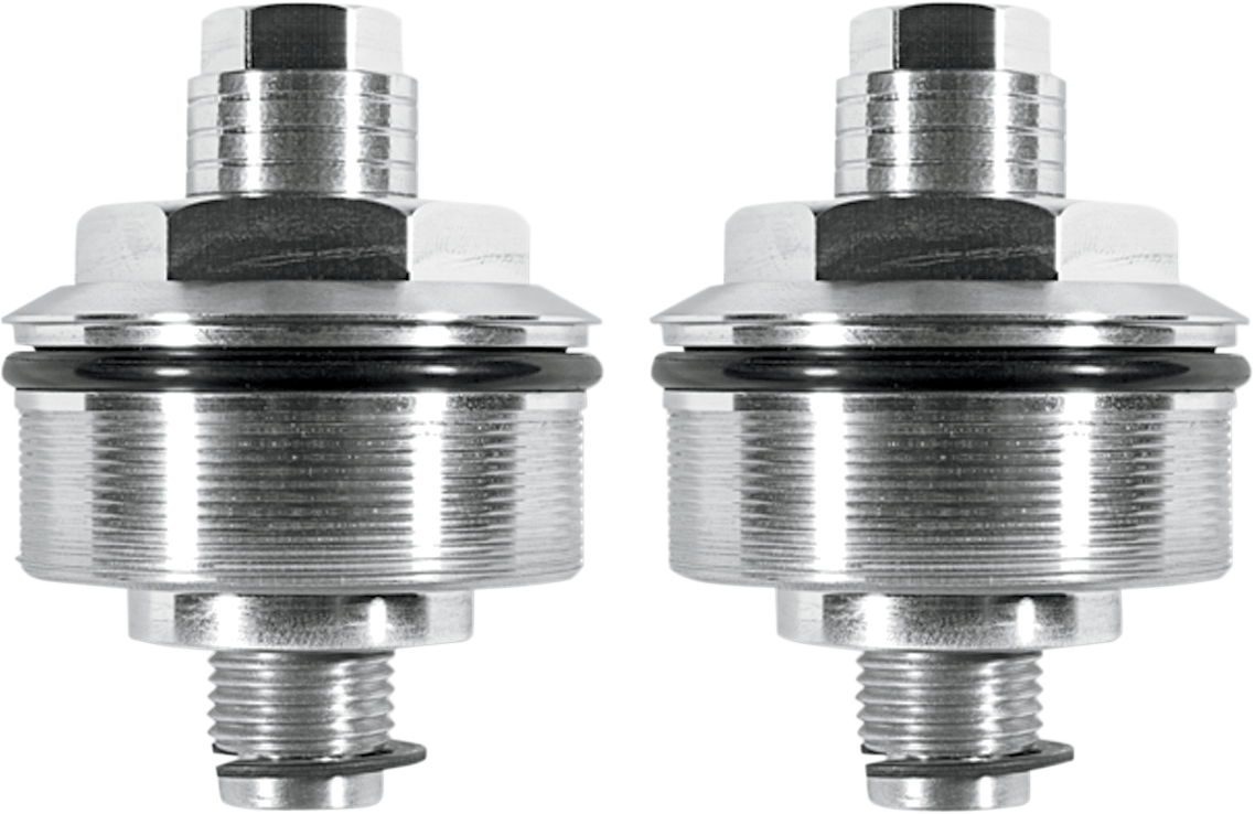 SPEED MERCHANT Fork Preload Adjuster - 49 mm - Raw Machined SM49A-2