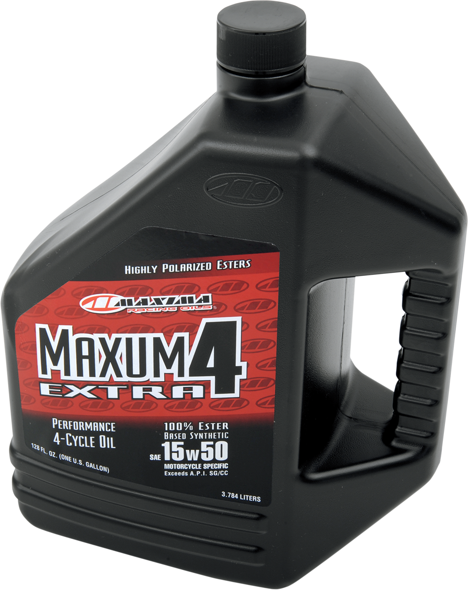 MAXIMA RACING OIL Extra Synthetic 4T Oil - 15W-50 - 1 U.S. gal. 329128