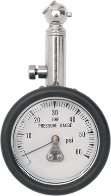 DRAG SPECIALTIES Gauge - Pressure - 60PSI - 45 Degrees DS181211-1BCSC2