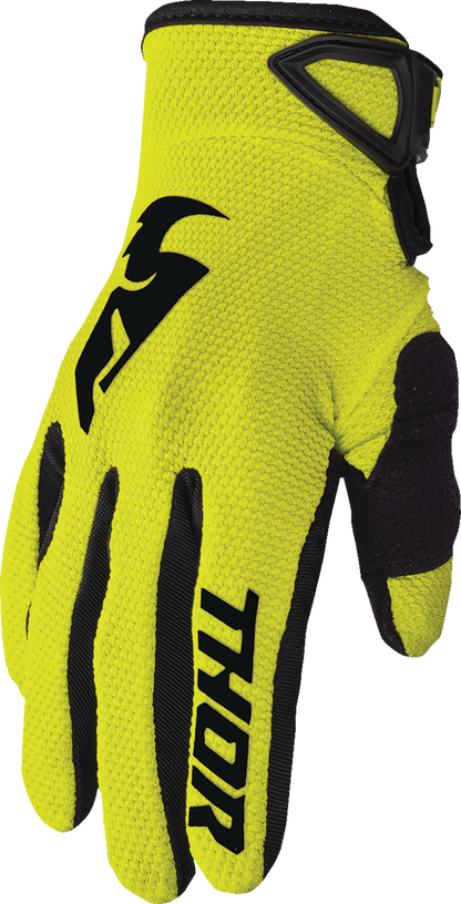 THOR Youth Sector Gloves - Acid - Medium 3332-1736