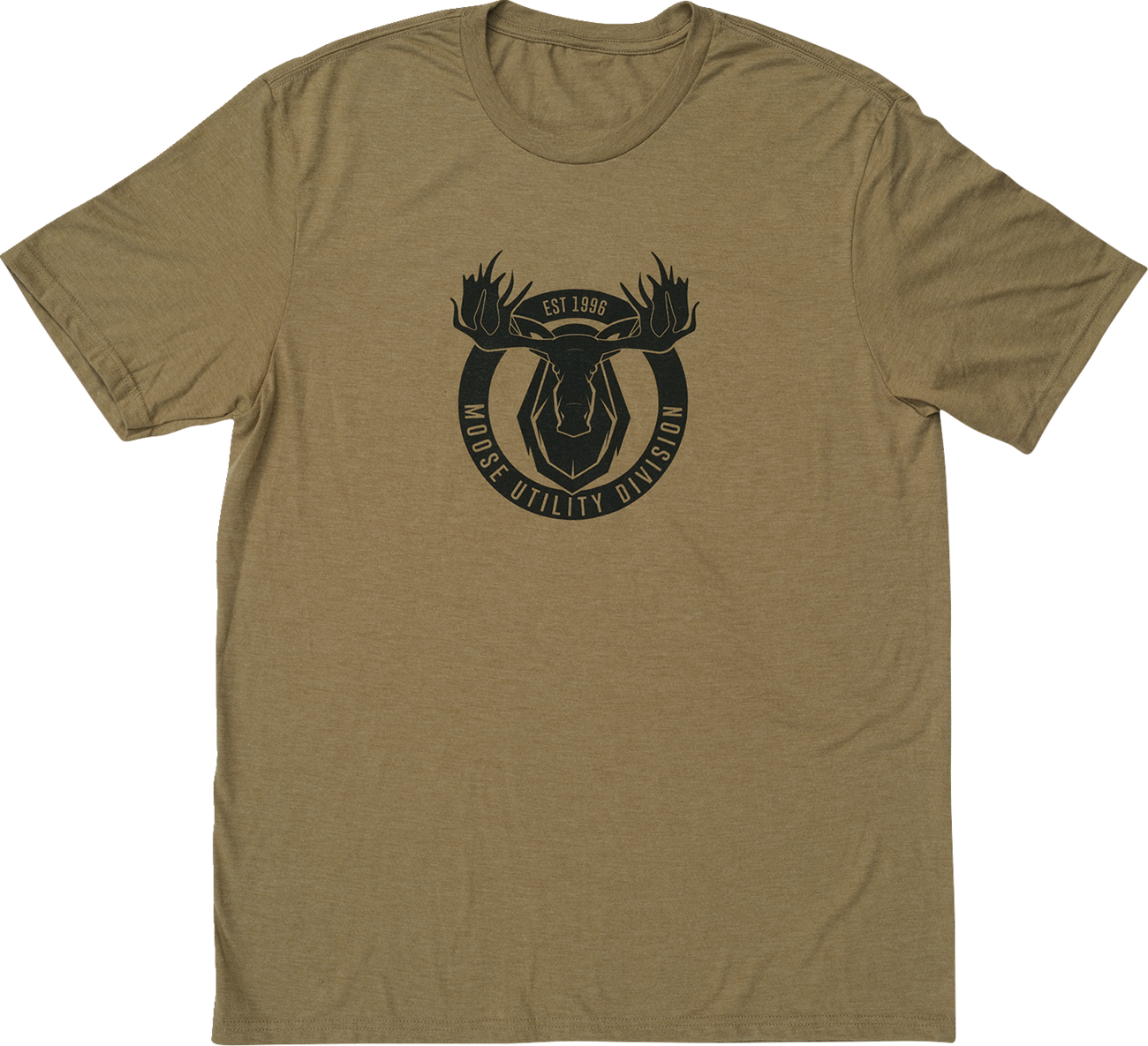 MOOSE OFFROAD MUD Badge T-Shirt - Brown - Large 3030-24383