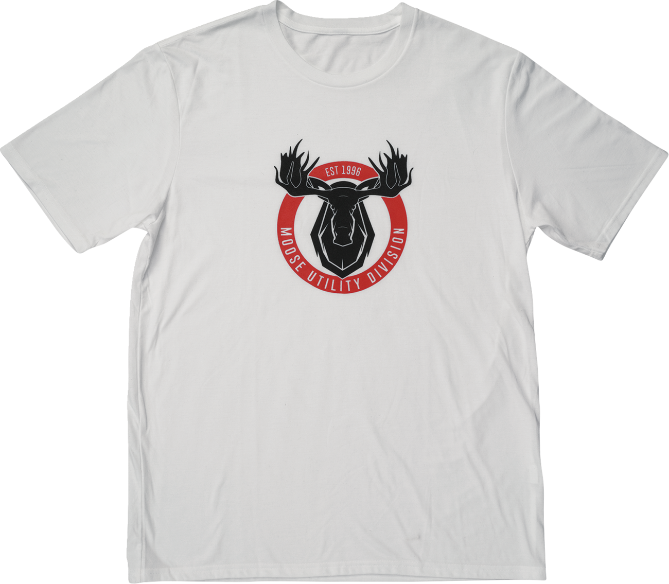 MOOSE OFFROAD MUD Badge T-Shirt - White - Small 3030-24386
