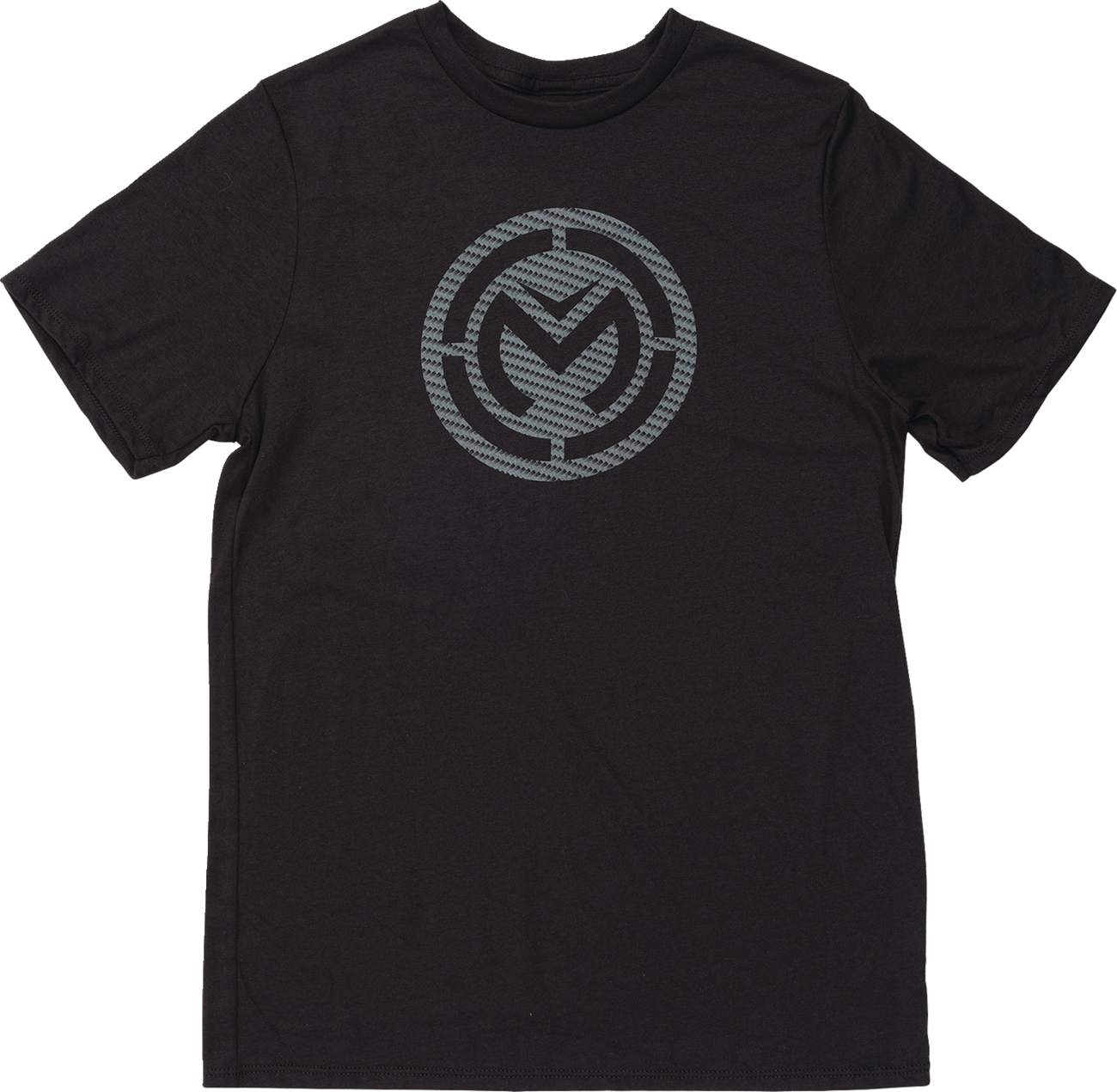 MOOSE OFFROAD Youth Carbonizer T-Shirt - Black - Large 3032-3815