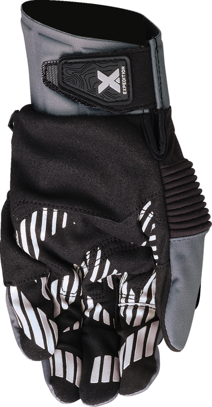MOOSE OFFROAD Expedition™ Gloves - Black/Gray - XL 3330-7924