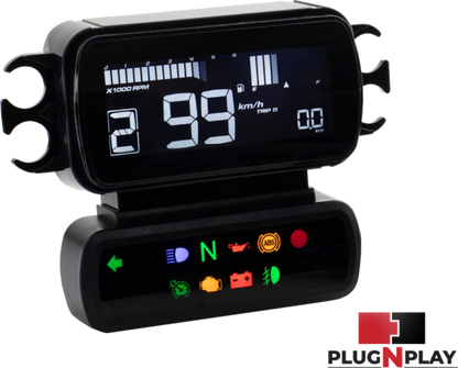 Lcd Hud Gauge `22 23 Fxst Fxlrst `18 23 Fxbbs,Fxbrs