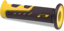 PRO GRIP 725 EVO Molded Gel Grips - Open Ends - Yellow/Black PA0725OEGI02