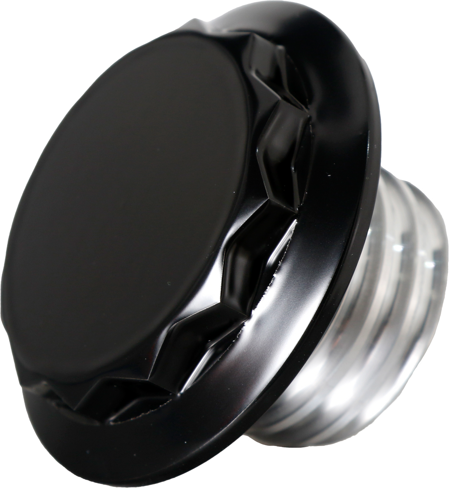 H/D Billet 12 Point Non Vented Black Fuel Cap