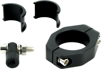 Aux Driving Lights Kit 1.25" Bar Mnt. White Pr.