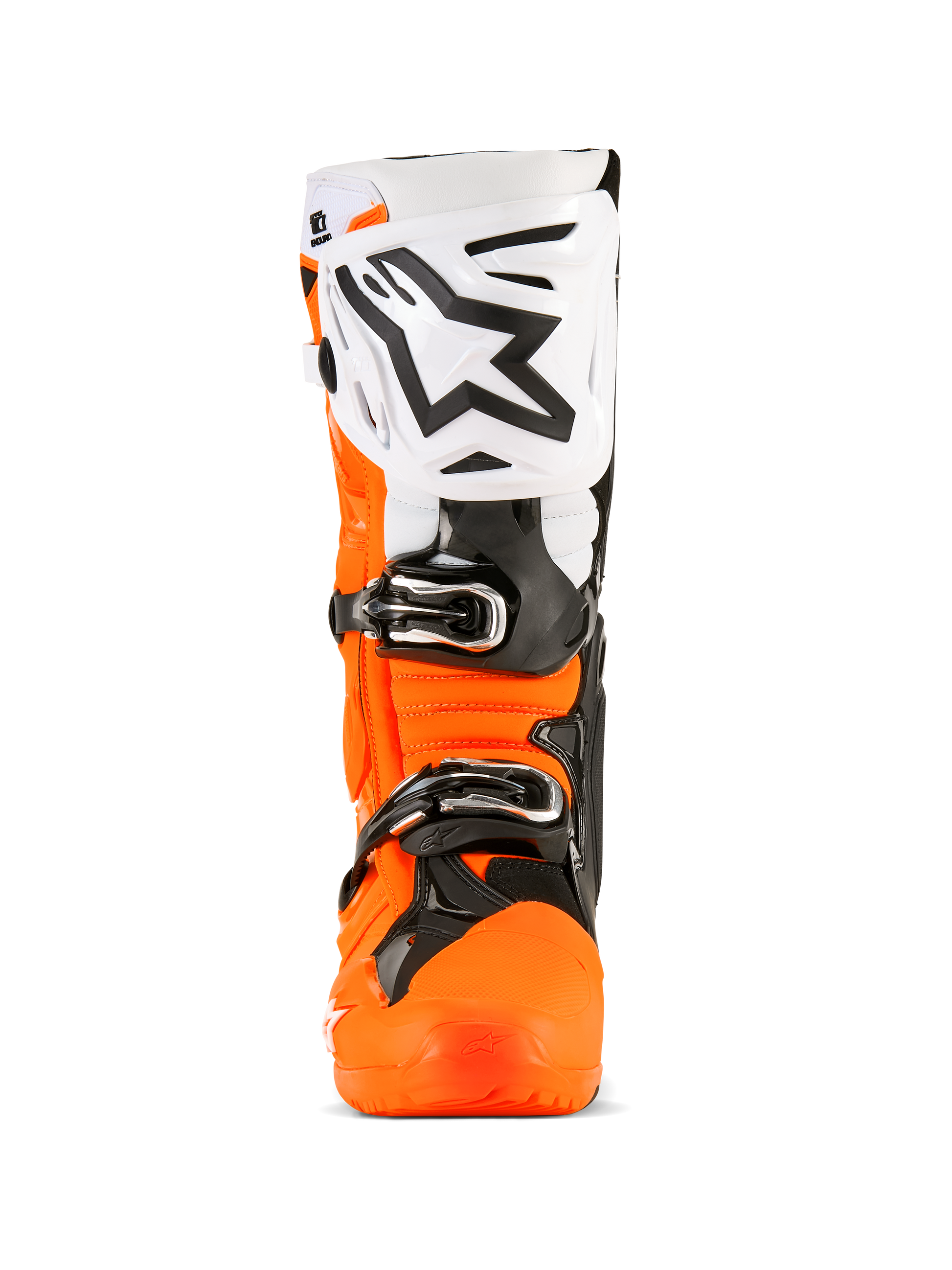 Tech 10 Enduro Boots Orange Fluo/Black/White 9
