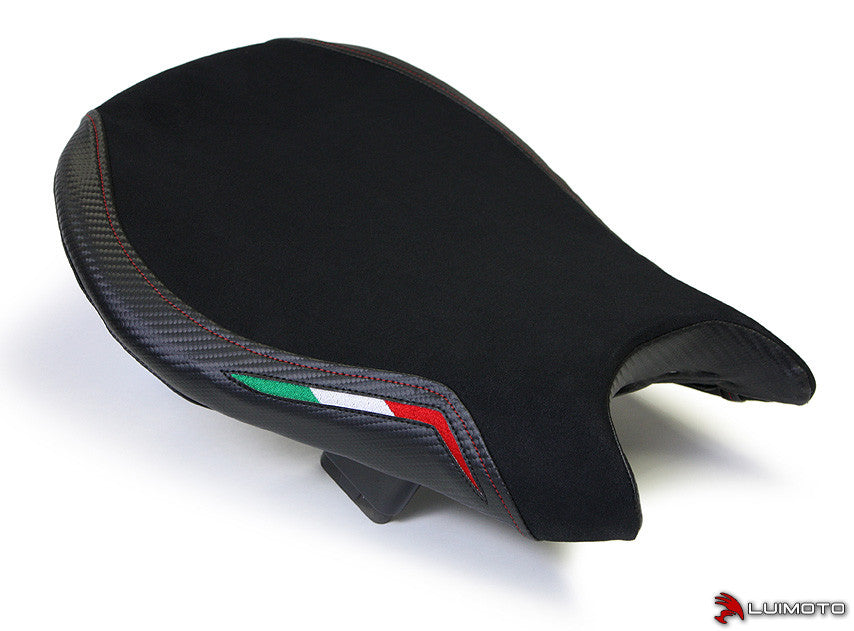 LUIMOTO TEAM ITALIA Seat Cover for the DUCATI STREETFIGHTER (09-15)- For OE or Racing Seat