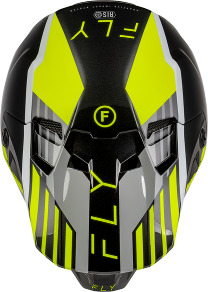 Formula Cc Strike Helmet Grey/Black/Hi Vis Md