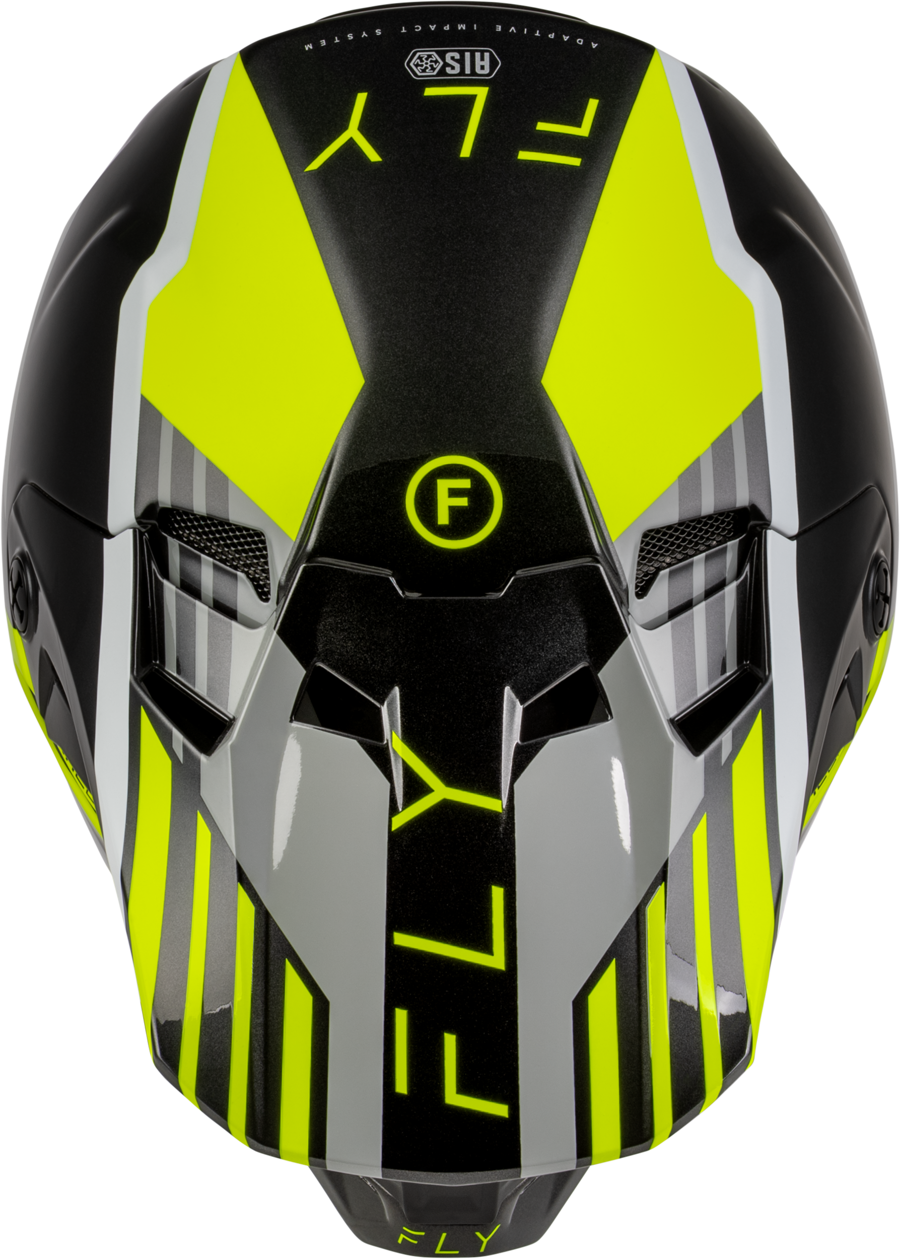 Formula Cc Strike Helmet Grey/Black/Hi Vis Lg